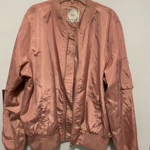 Forever 21 Pink Bomber Jacket